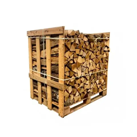 Brennholz Hartholz 25 cm – halbe Palette mit 1 m³