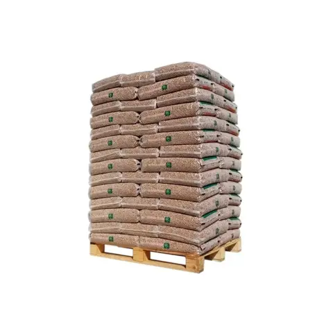Holzpellets Natural Energie 6 mm – Palette mit 65 Säcken à 15 kg (975 kg)
