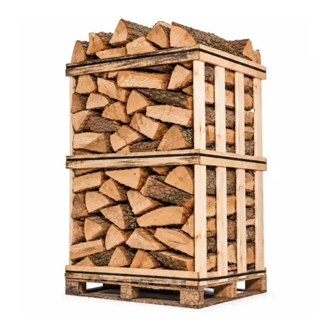 Brennholz Laubholz 50 cm – Palette mit 2,1 m³